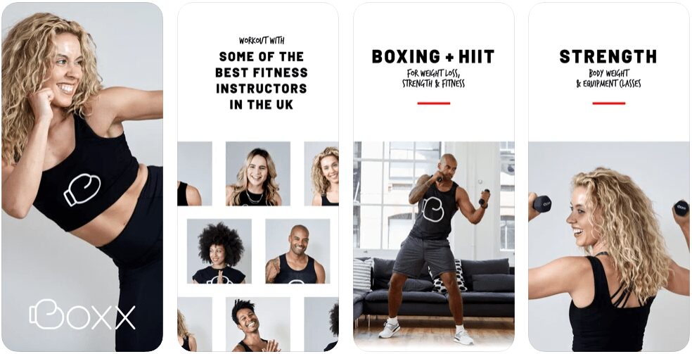 Screenshots of Boxx