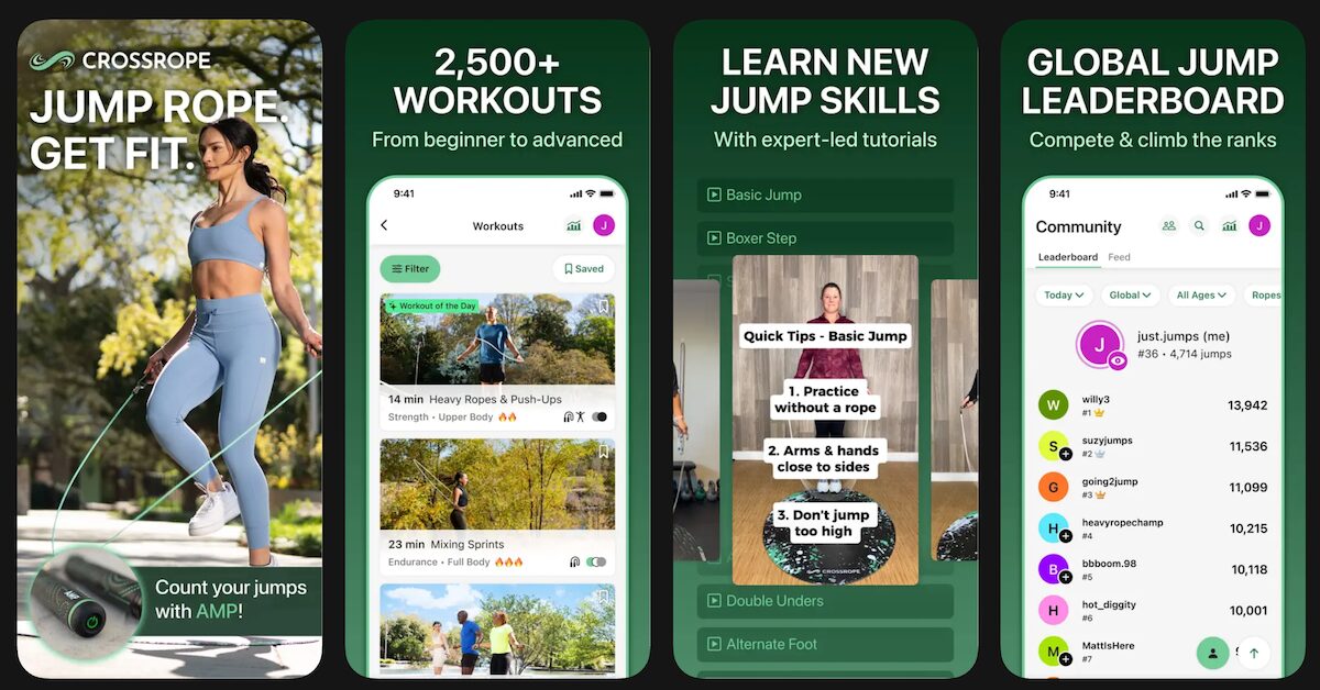 Screenshots of Jump Rope Training | Crossrope