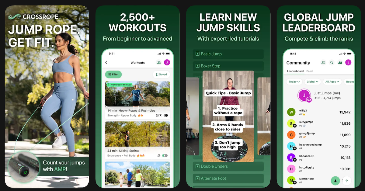 Screenshots of Jump Rope Training | Crossrope