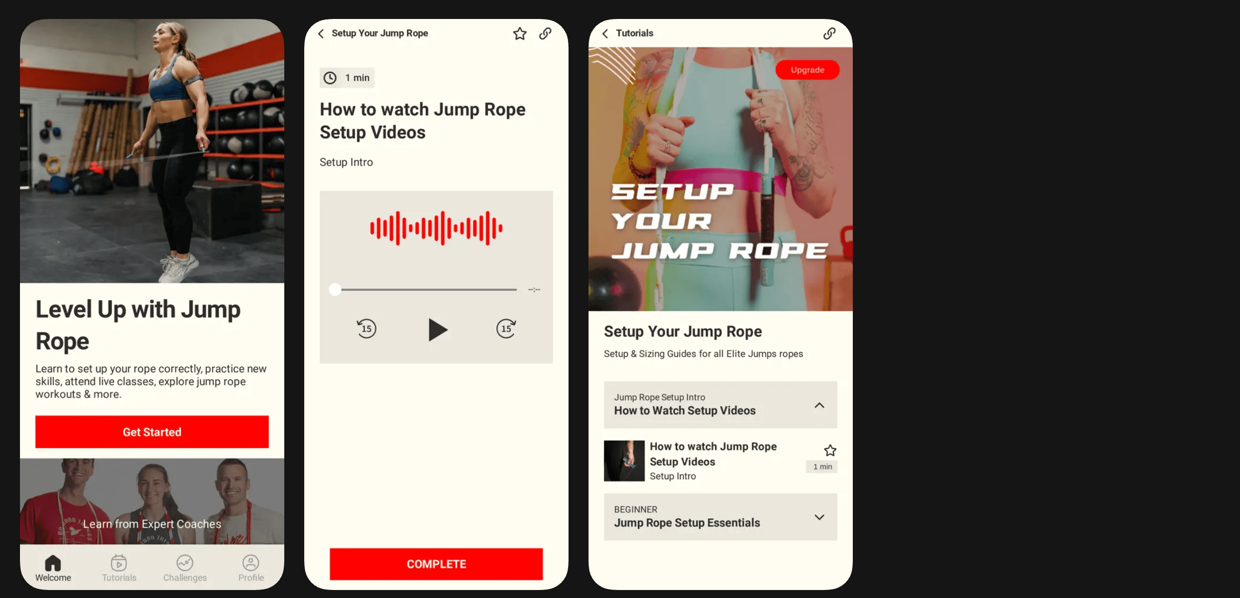 Screenshots of Elite Jumps