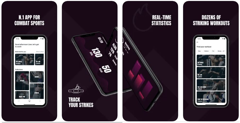 Screenshots of Punchlab
