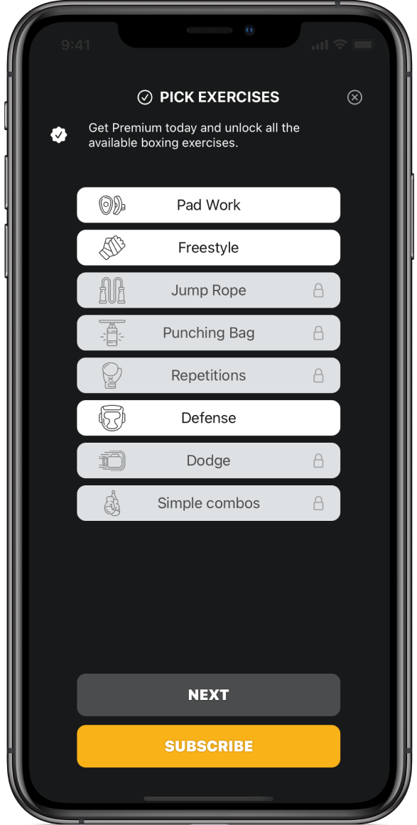Boxing dodge app for ios
