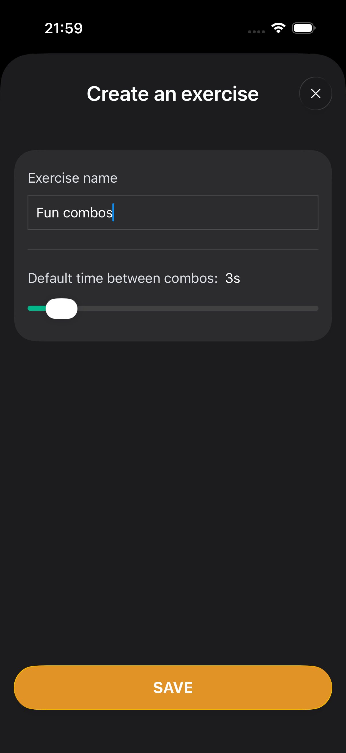 Create custom boxing combos with an app