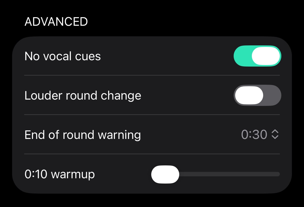 Free boxing timer iOS app