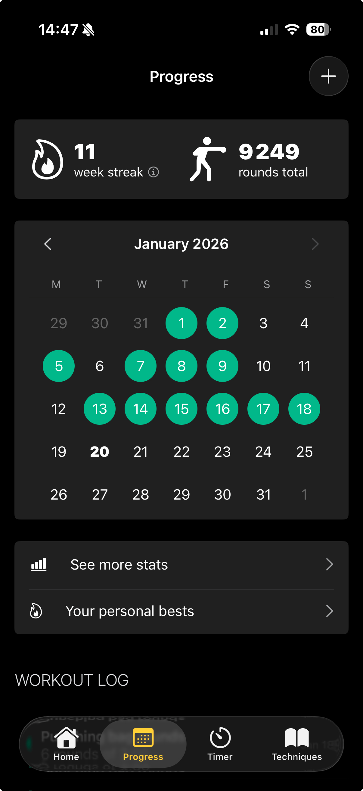 Free boxing timer iOS app