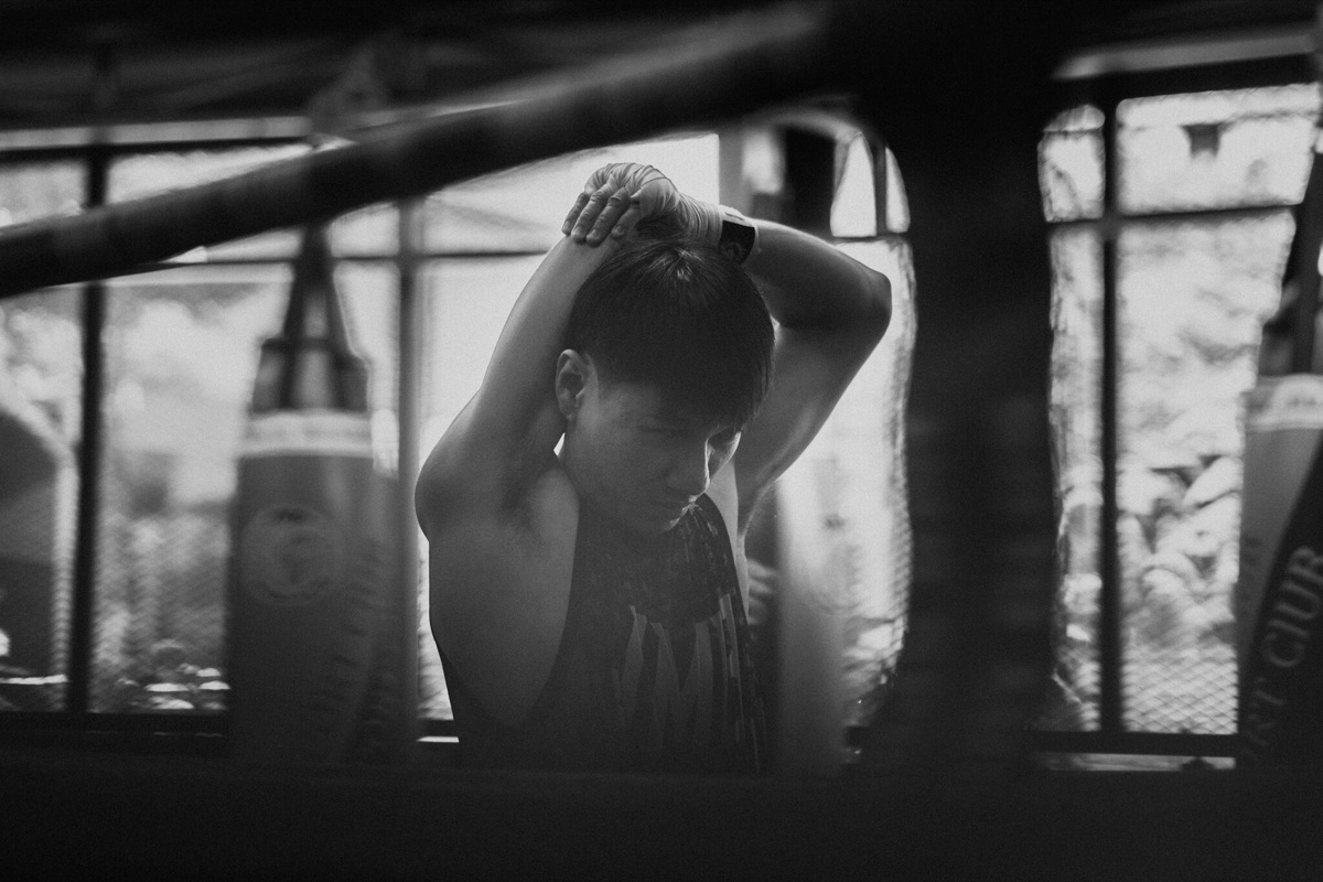 Between rounds