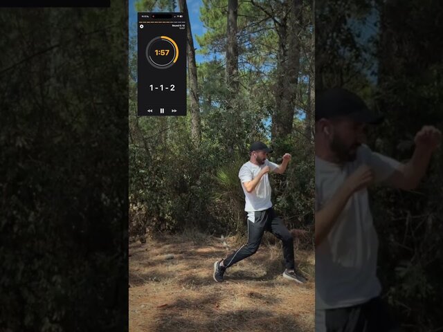 Watch: A Few Rounds of Shadow Boxing While on Holiday