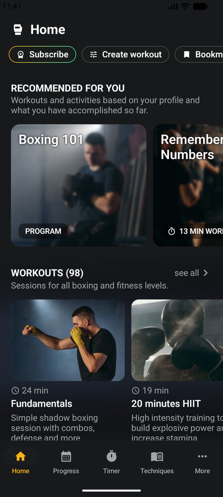 android home with recommended