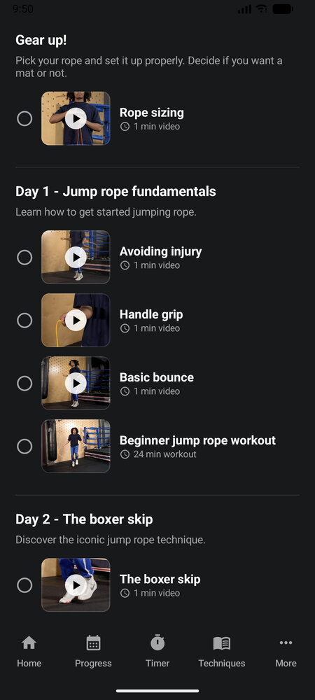 android jumprope program