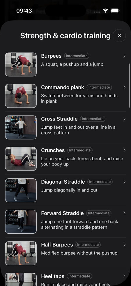 catalogue strength training