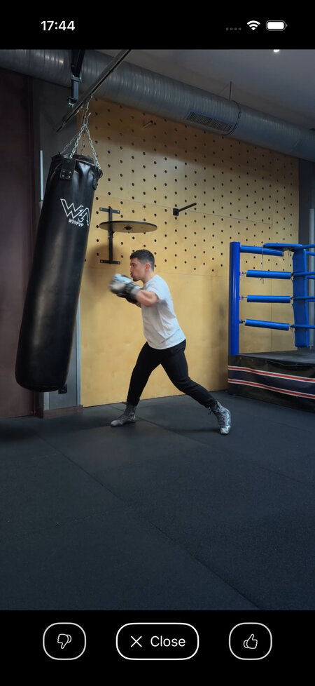 heavybag exercise punching
