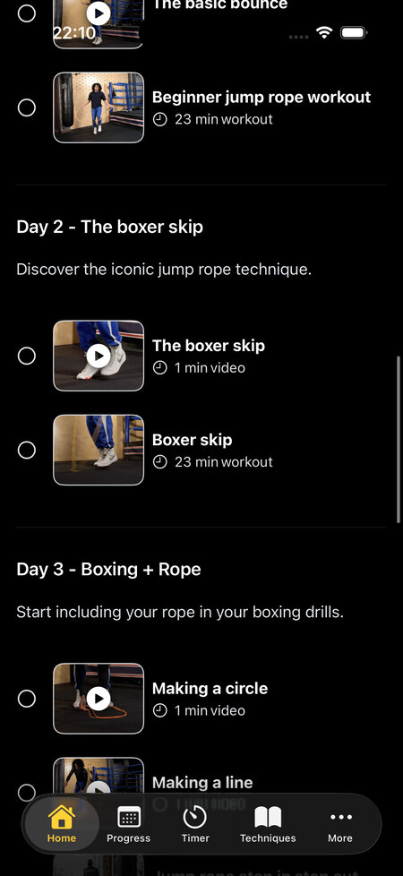 jumprope program day2 day3
