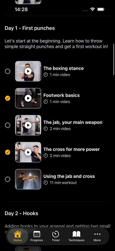 program learn boxing