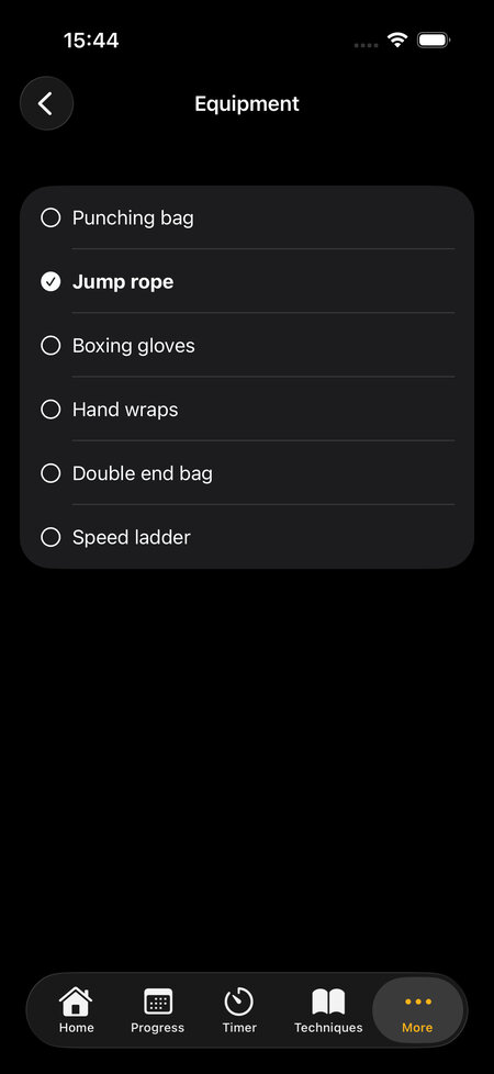settings equipment