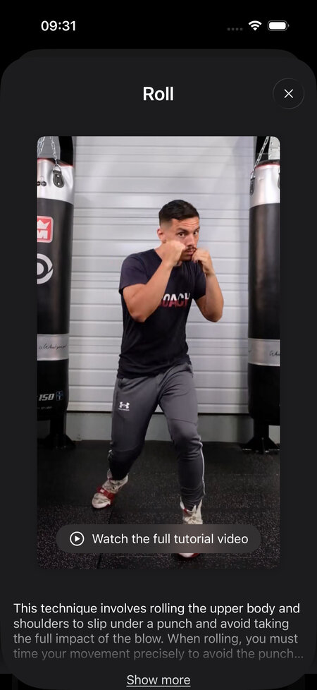 technique catalogue single technique roll defense