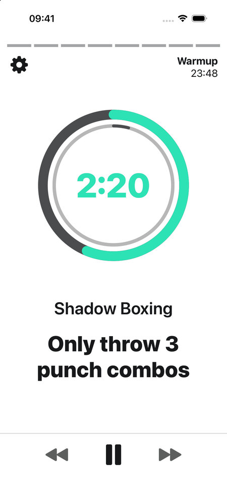 watmup light shadow boxing