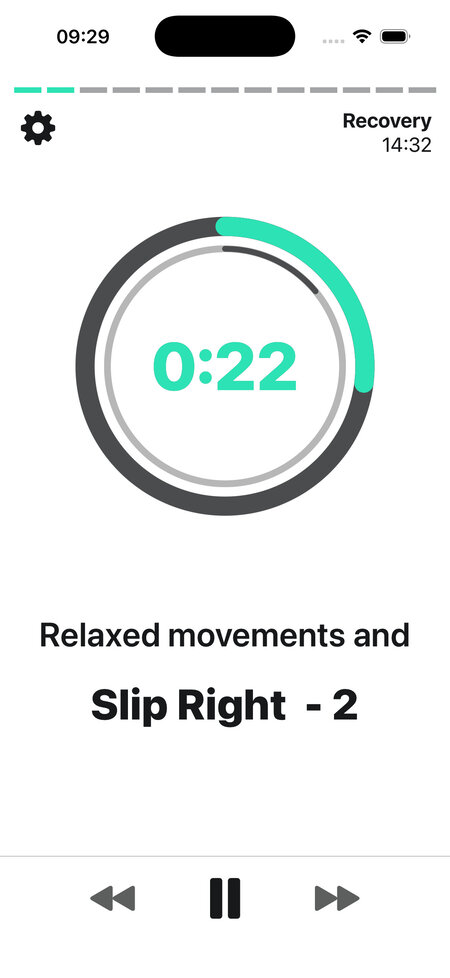 workout view recovery exercise defense