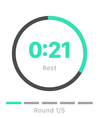 watch timer during rest