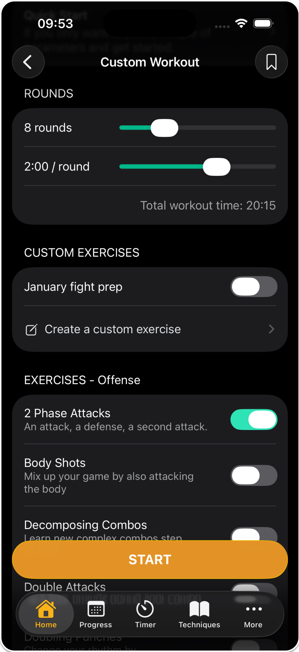 Customize your boxing experience