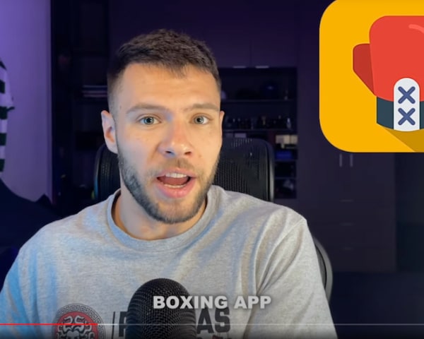 Meni reviewing the Shadow Boxing App