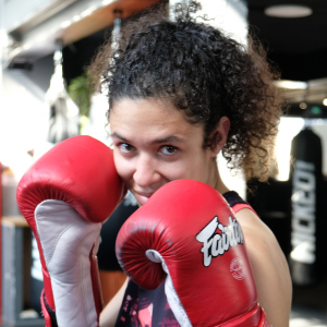 Bere, amateur boxer and speed ladder expert