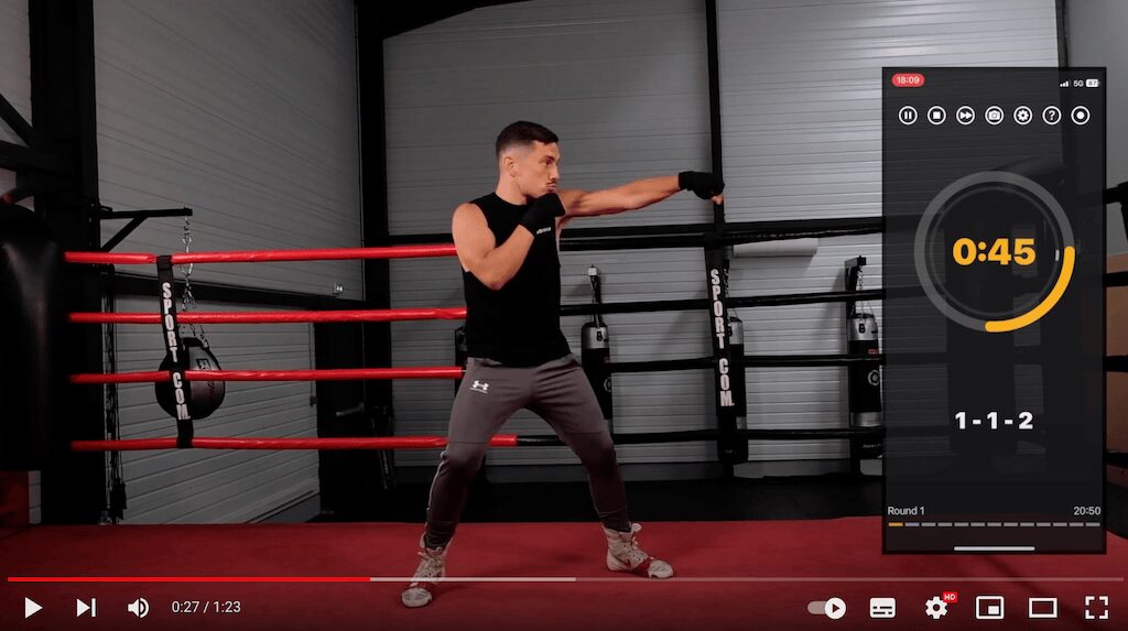 Reactive shadow boxing